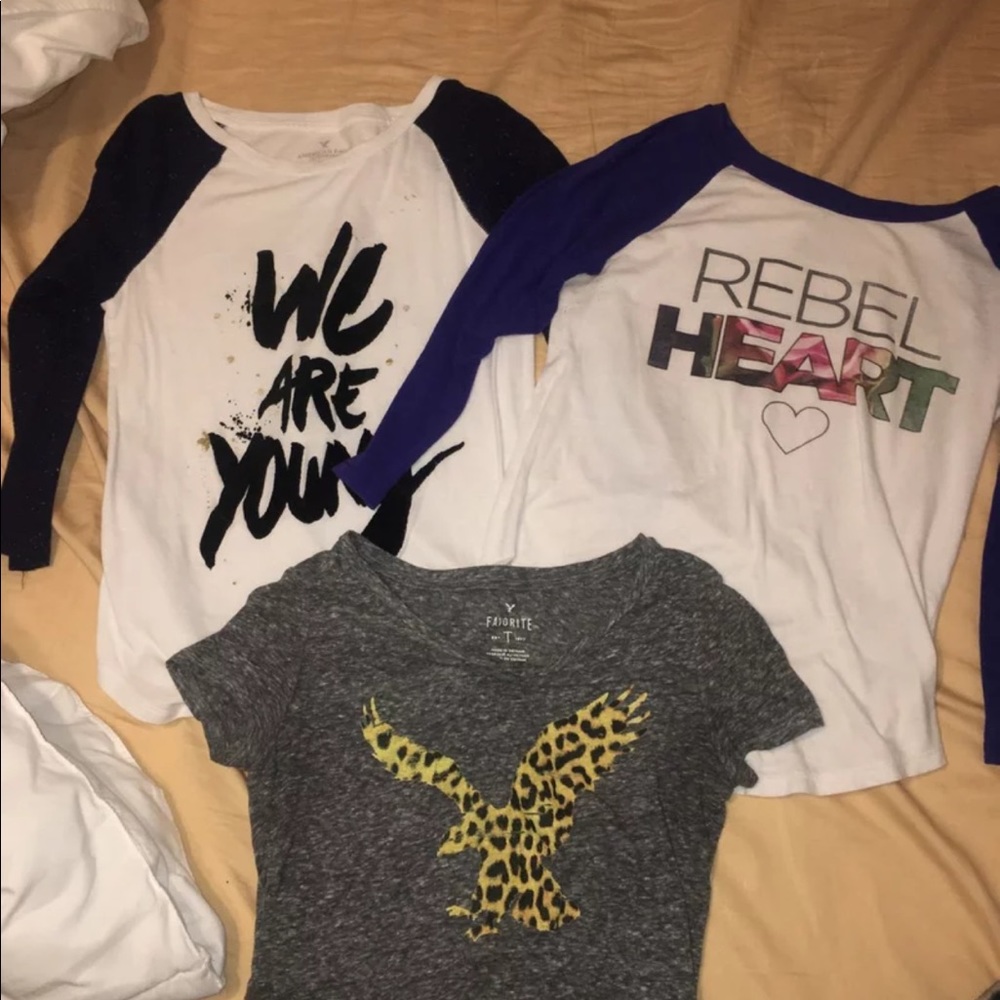 American Eagle Tee Shirt Bundle